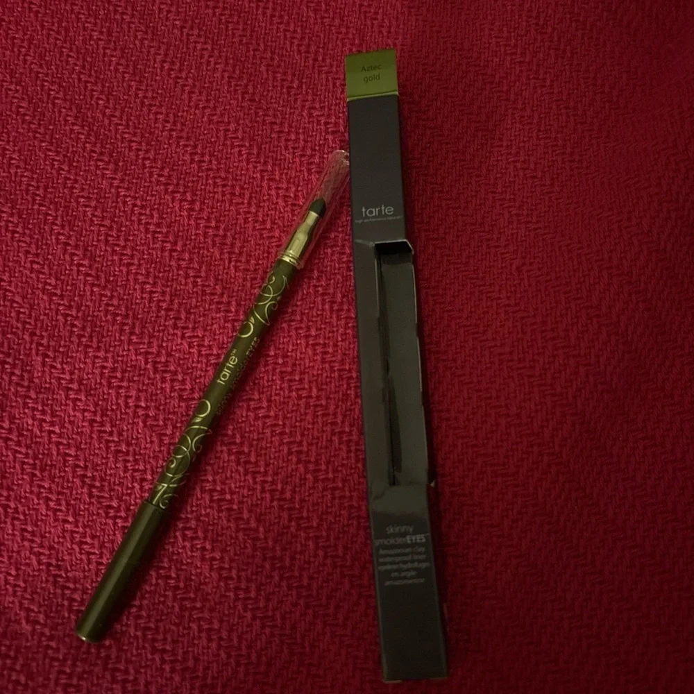 Tarte Skinny SmolderEYES Aztec Gold Waterproof Eyeliner NIB